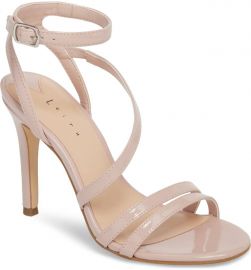 Leith Ava Asymmetrical Strappy Sandal  at Nordstrom